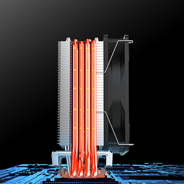 Intricate Heat Dissipation Fin Stack Design