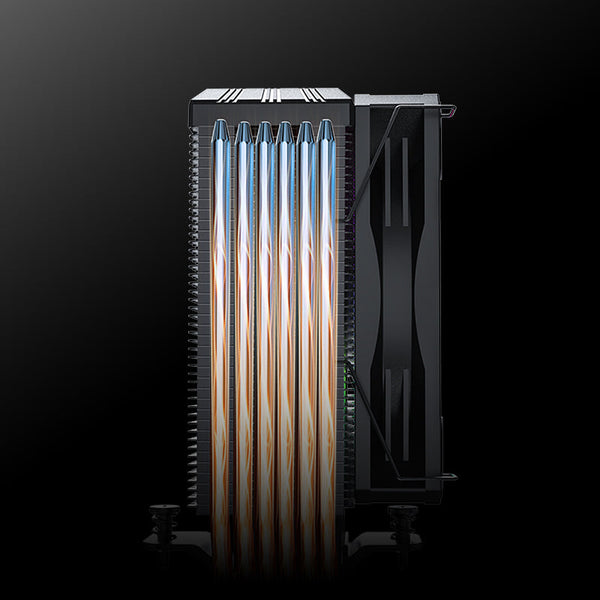 Intricate Heat Dissipation Fin Stack Design