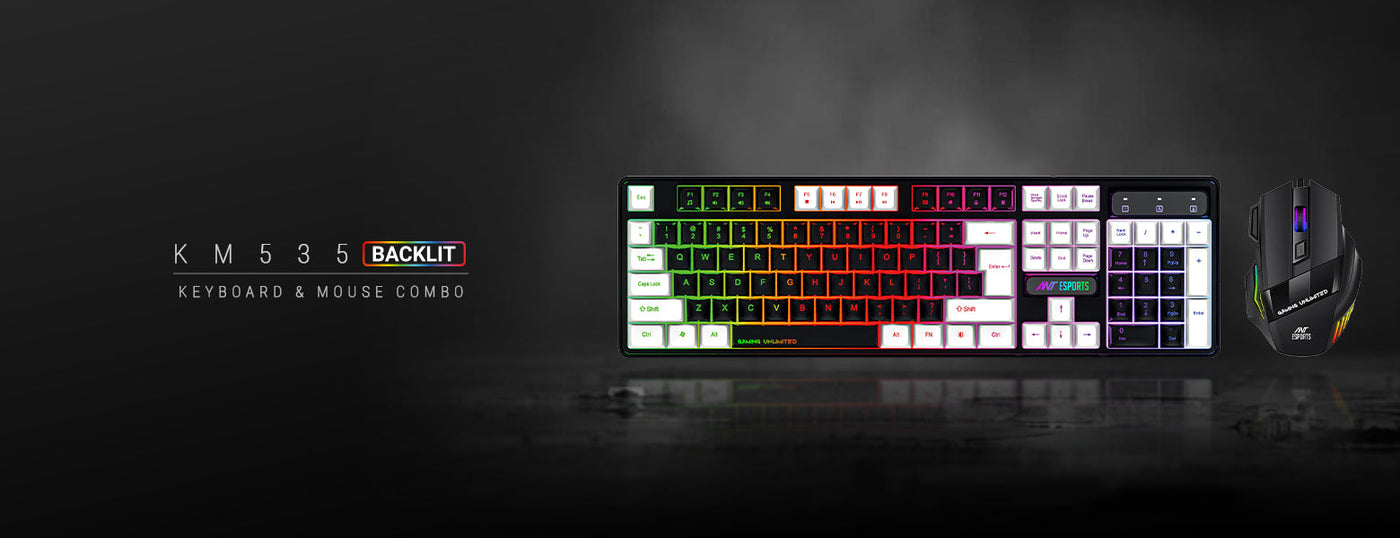 KM535 Wired Gaming Keyboard & Mouse