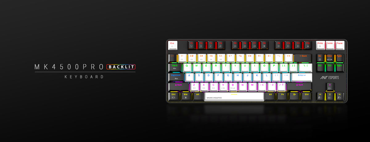 MK4500 Pro TKL Tri-Mode Keyboard - Black