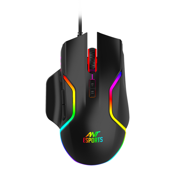 GM320 RGB Gaming Mouse - Black