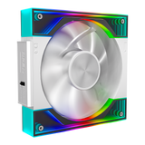 QUARTZFLOW KIT 3x120MM CASE FAN KIT ARGB (WHITE)
