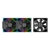 QUARTZFLOW 3x120MM CASE FAN KIT ARGB (BLACK)