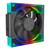 QUARTZFLOW 3x120MM CASE FAN KIT ARGB (BLACK)