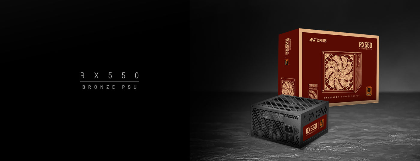 RX550 80+ Bronze Power Supply Unit