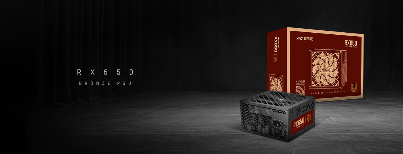 RX650 80 Plus Bronze Full Modular Power Supply Unit