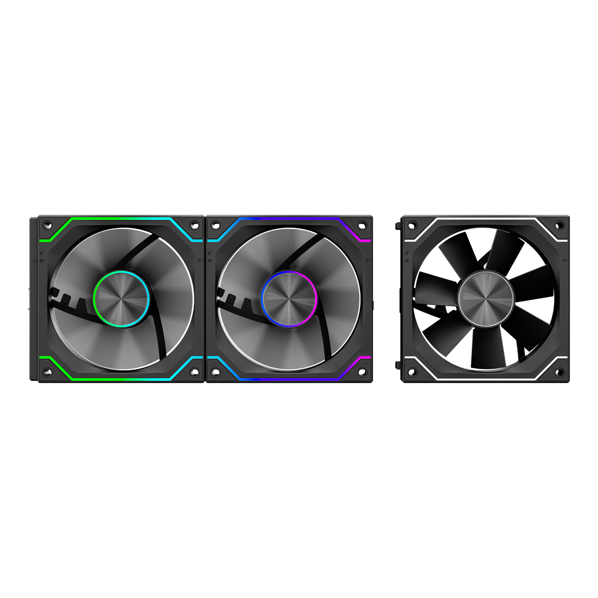SHIFTFLOW KIT 3x120MM CASE FAN KIT ARGB (BLACK)