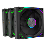 SHIFTFLOW KIT 3x120MM CASE FAN KIT ARGB (BLACK)