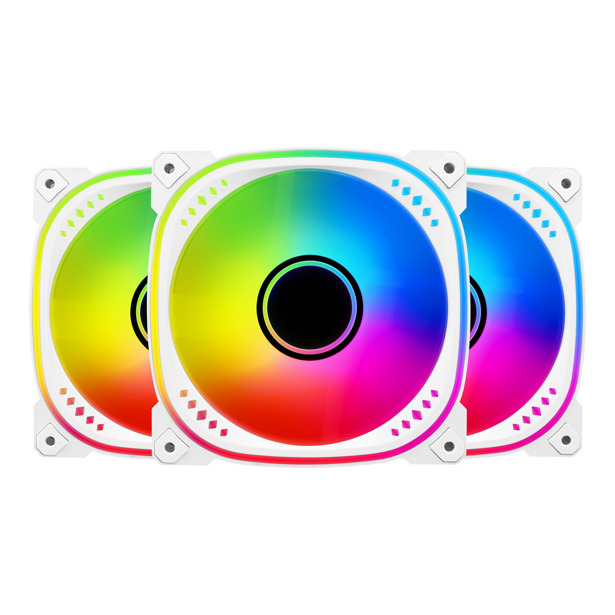 SPECTRAFLOW 3x120mm FAN Kit ARGB (White)