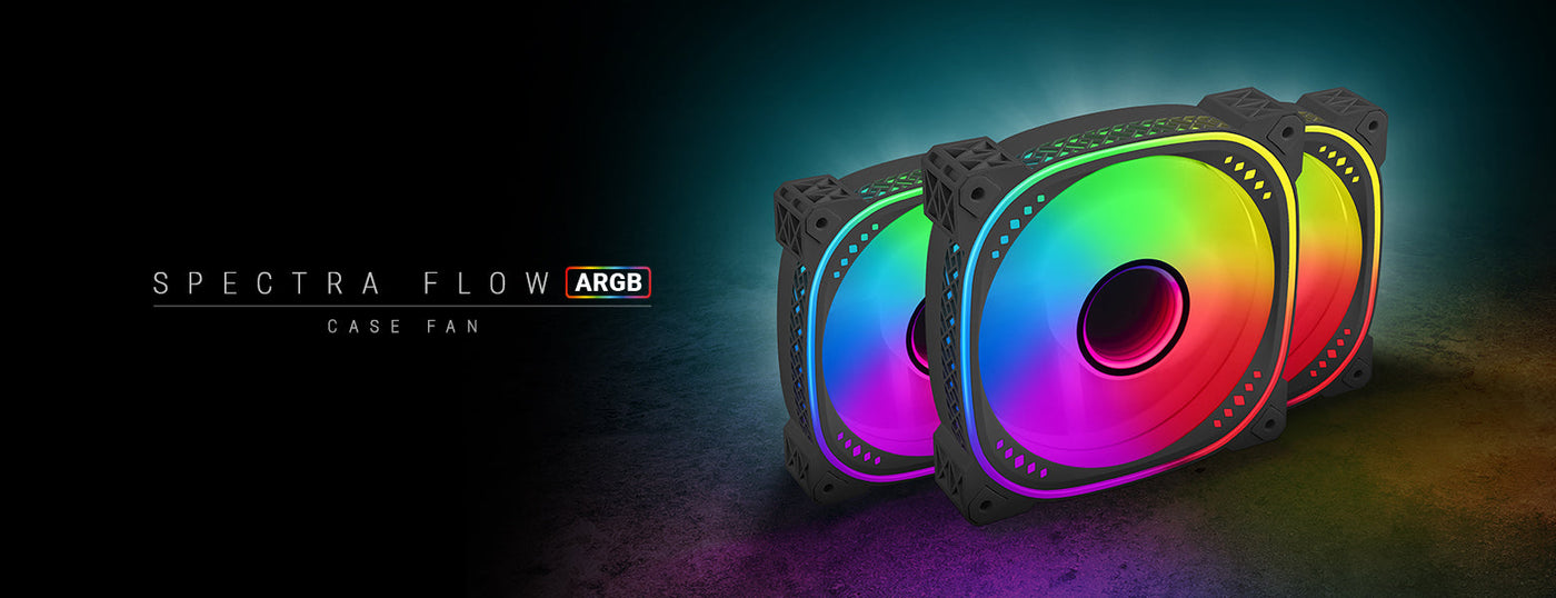 Spectraflow 3x120mm ARGB Case Fan Kit