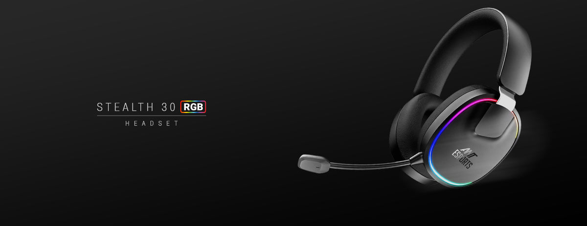 Stealth 30 Tri-Mode Headset - Black