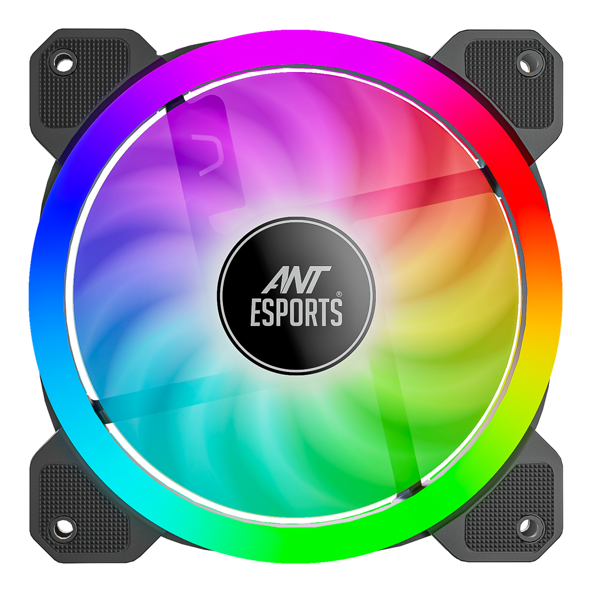 Superflow 3x120mm ARGB Black Case Fan Kit