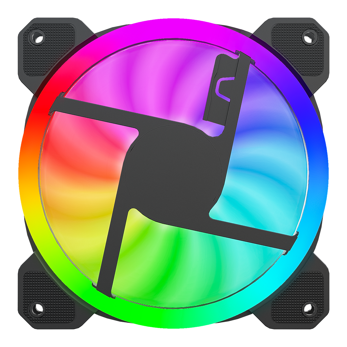 Superflow V2 120mm ARGB Black Case Fan