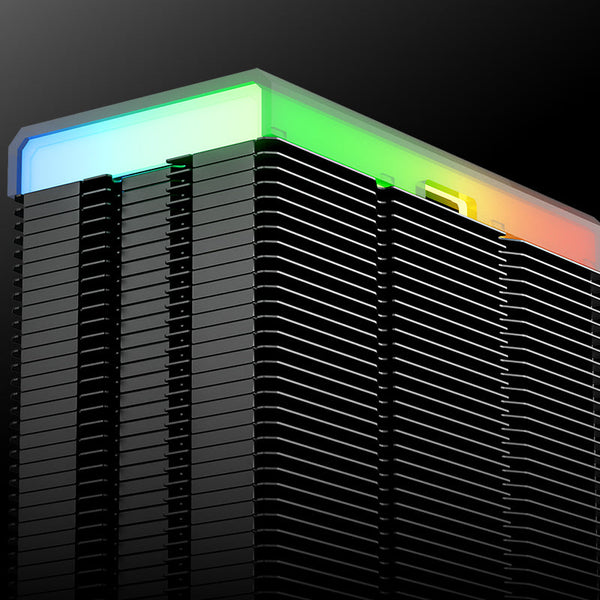 Intricate Heat Dissipation Fin Stack Detail