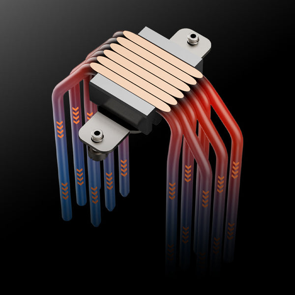 Intricate Heatpipe Design for Superior Cooling