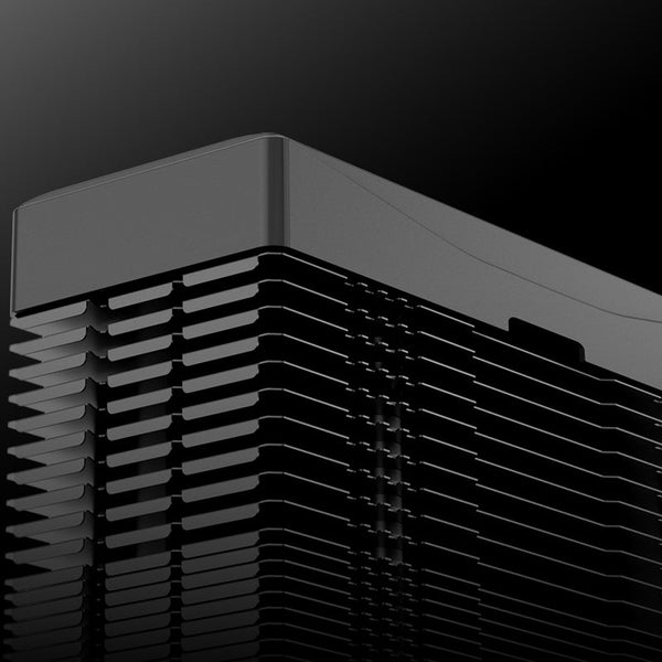 Intricate Heat Dissipation Fin Stack Detail