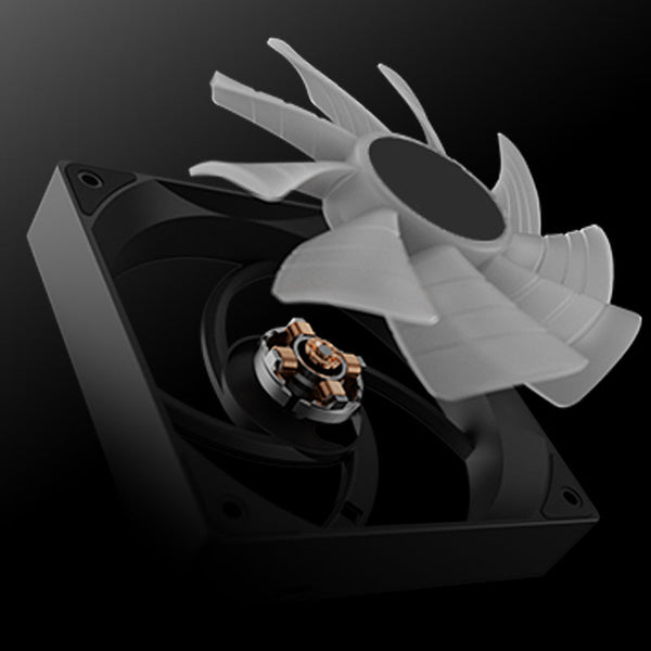 Dual High-Performance 120mm Cooling FANs