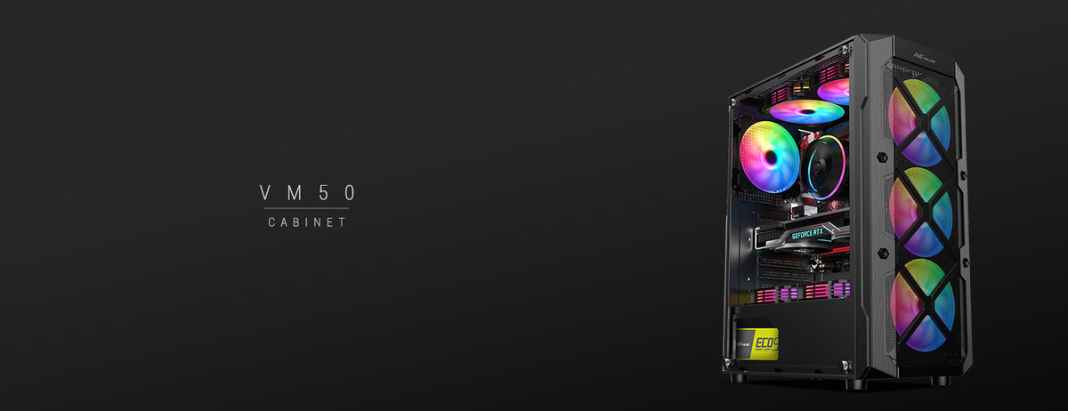 VM50 Gaming Cabinet - Black