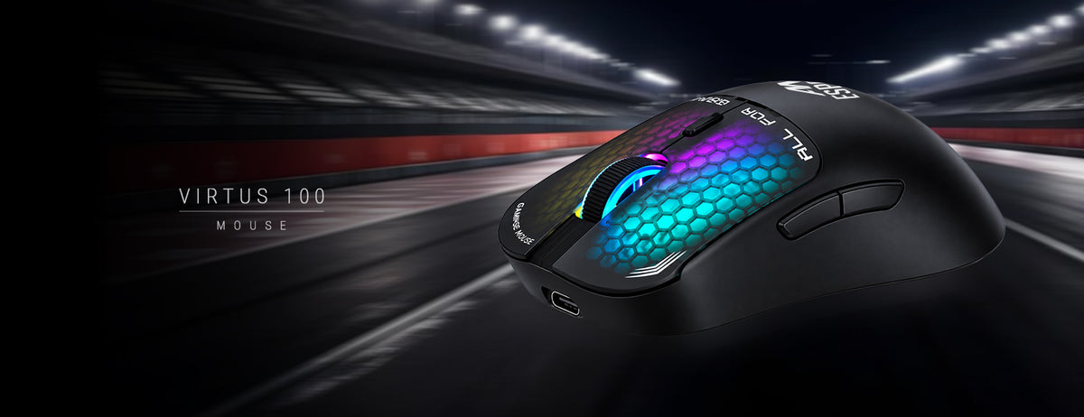 Virtus 100 Gaming Mouse - Black