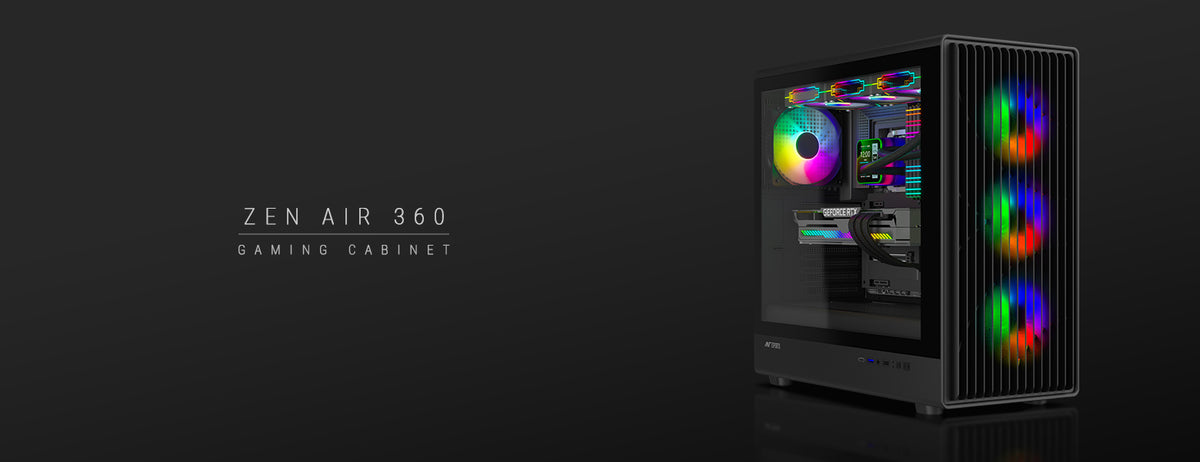 Zen Air 360 Gaming Chassis - Black