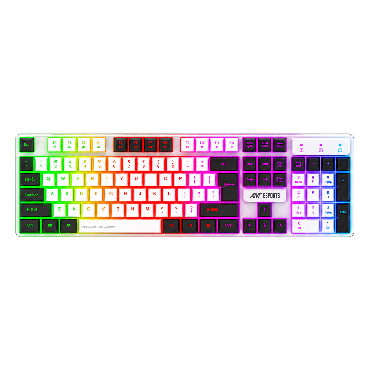 MK1700 RGB Keyboard - Mercury