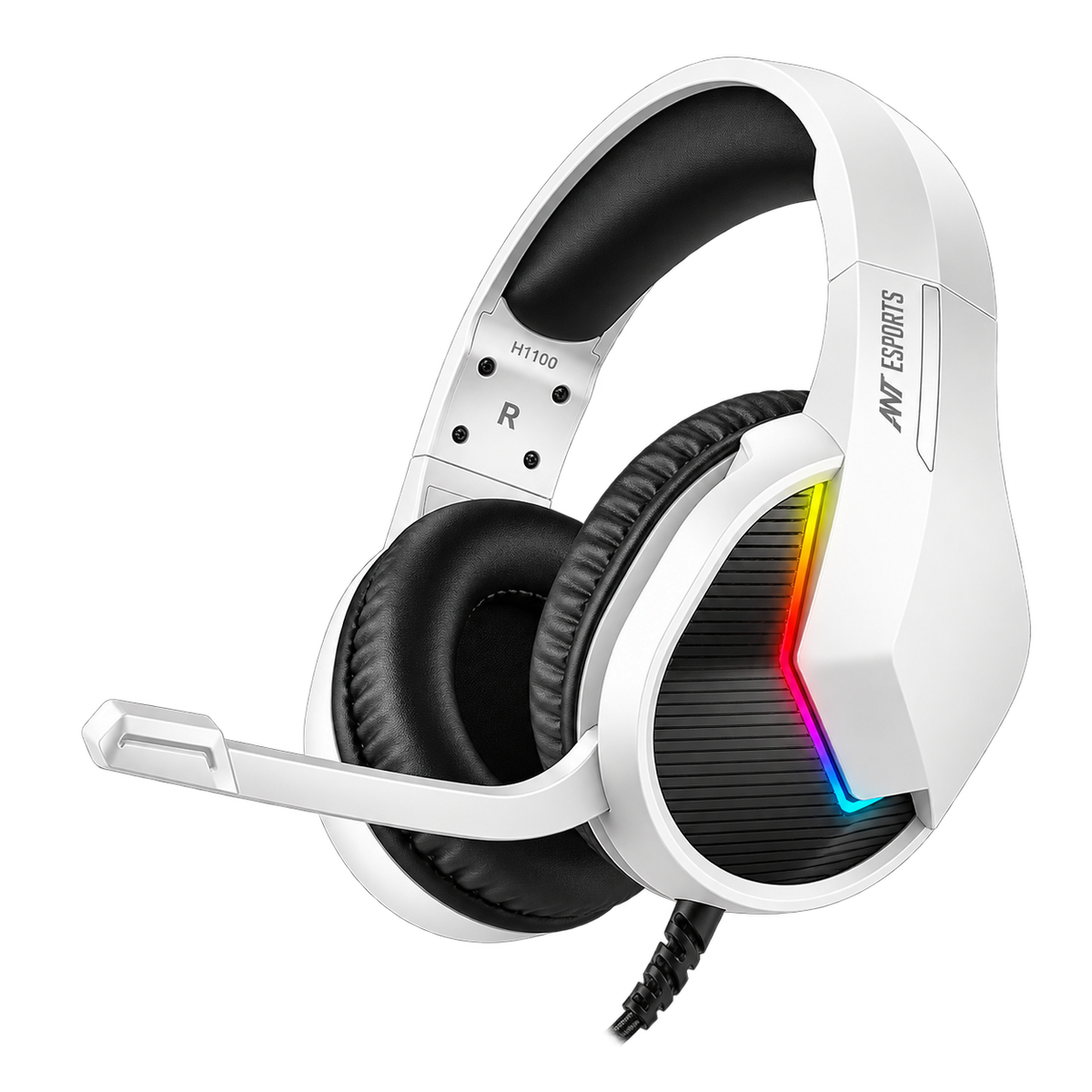 H1100 Over-Ear Gaming Headphones - Frost White