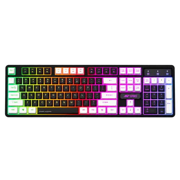 MK1400 Membrane Keyboard - Black