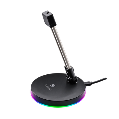 Bungee 212 Mouse Cable Management Device with Rainbow LED - Black