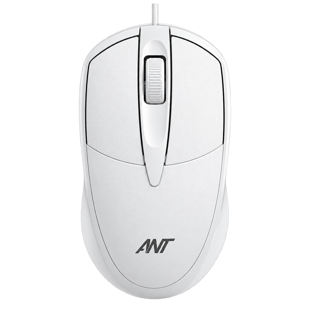 Globe 10 Wired Optical Mouse - White
