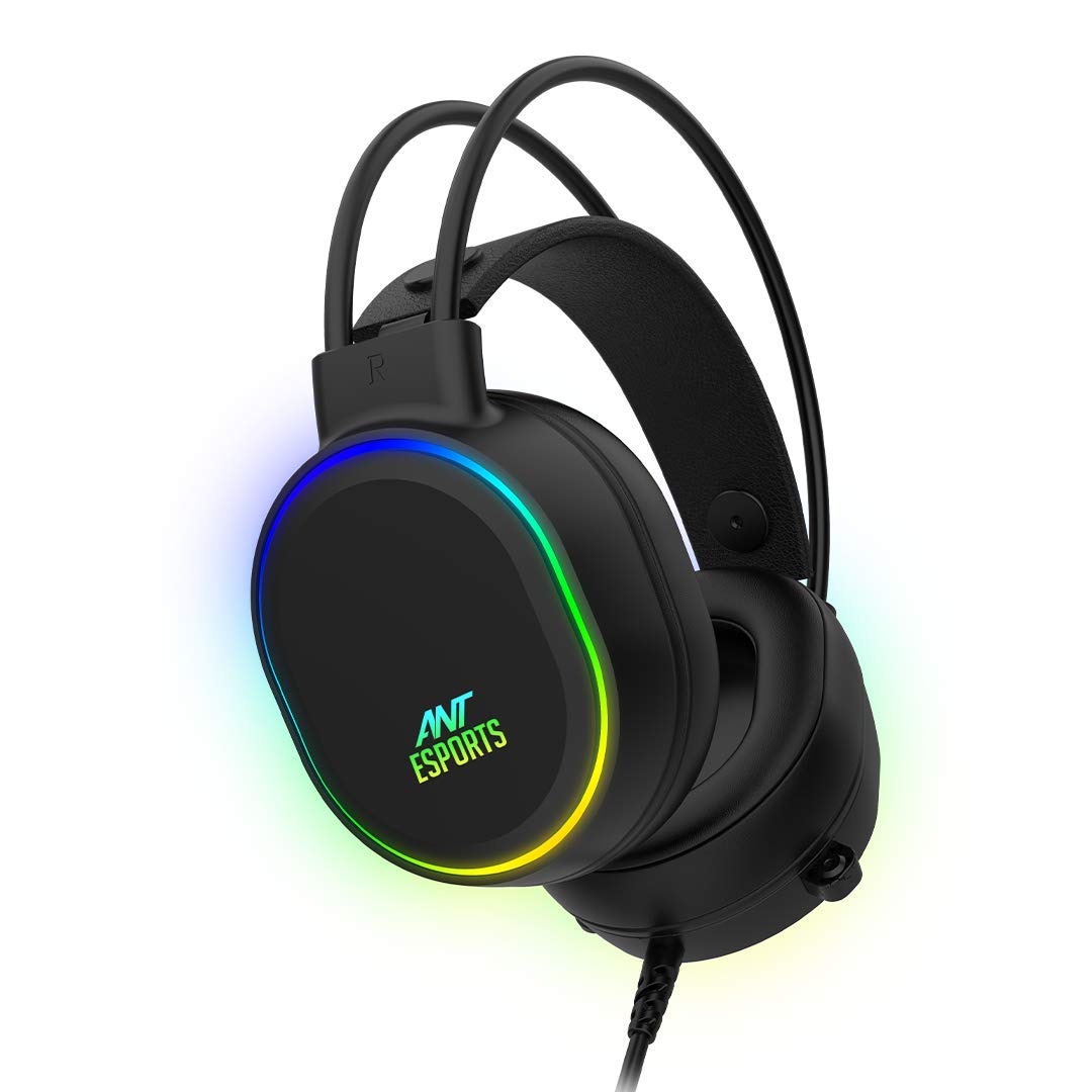 Ant Esports H1000 RGB Wired Gaming Headset - ANT E-SPORTS