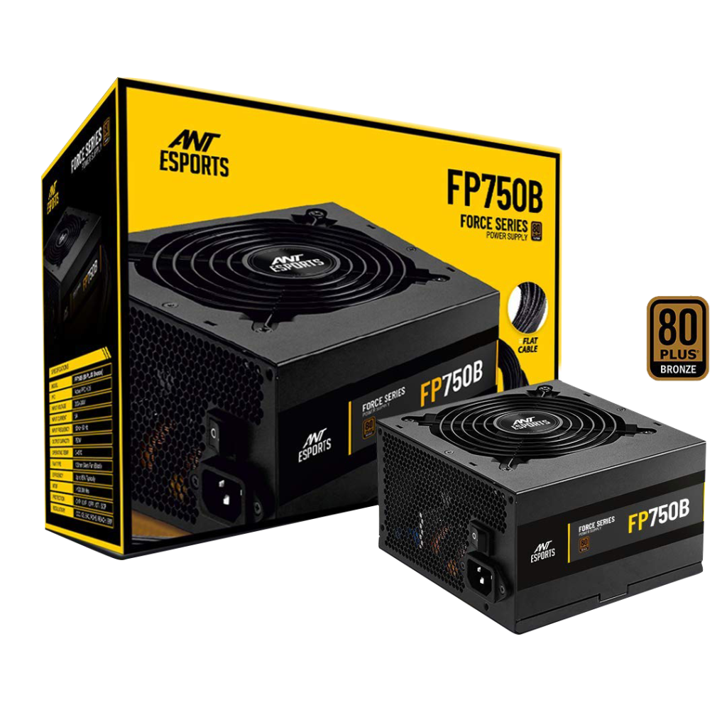 Ant Esports FP850B 80 Plus Bronze Gaming PSU ANT ESPORTS