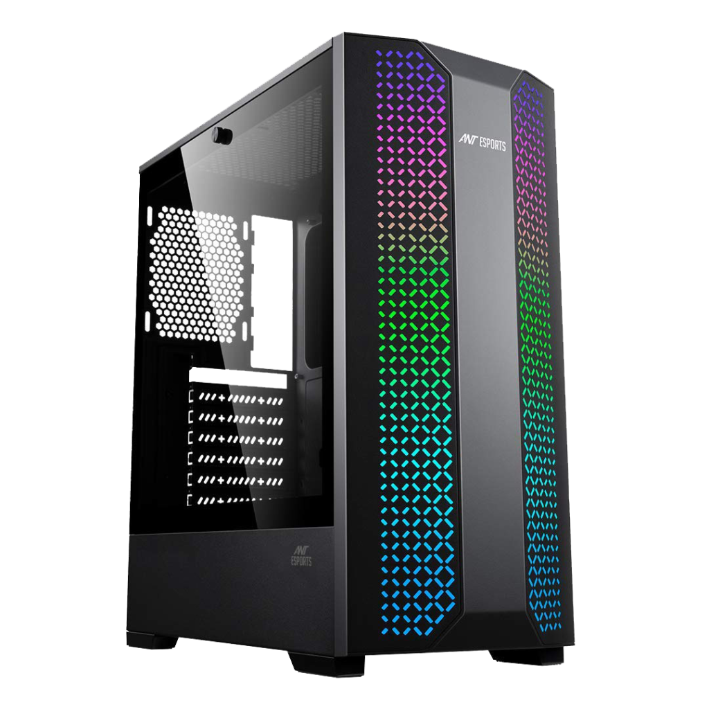 Ant Esports ICE-120AG Mid Tower Gaming Cabinet - ANT E-SPORTS