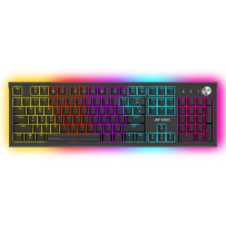 Ant Esports MK1850 Mechanical Blacklit wireless Gaming Keyboard black Hot-Swappable Per-Key RGB Blue Outemu Switches
