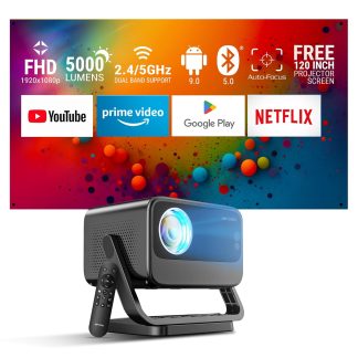 Ant Esports View 822 1080p Smart Cinema Projector with Android and 4K Support