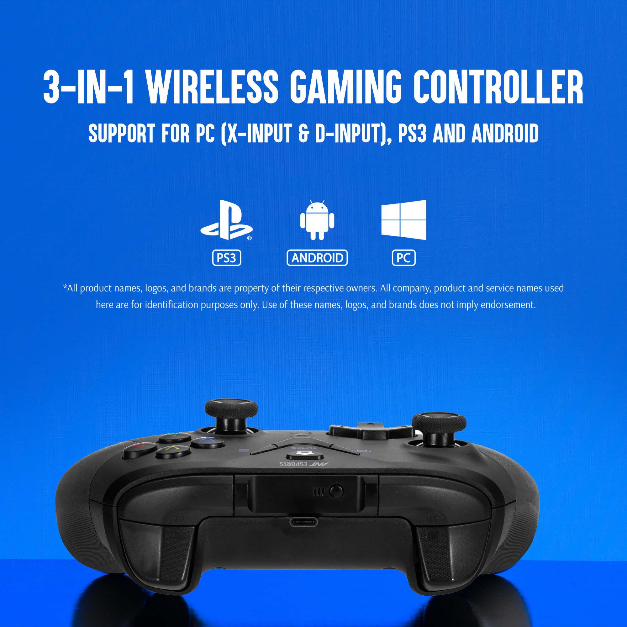 Ant Esports Gp365 Pro Wireless Controller With Hall Effect Magnetic 