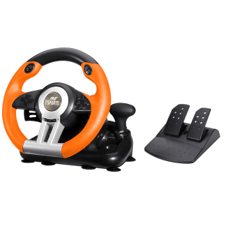 Ant Esports GW V3 PC Steering Wheel 270° Degree with Gear Shifter Gaming Racing Wheel