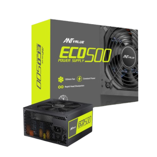 Ant Value ECO 500 500w ATX Power Supply Unit