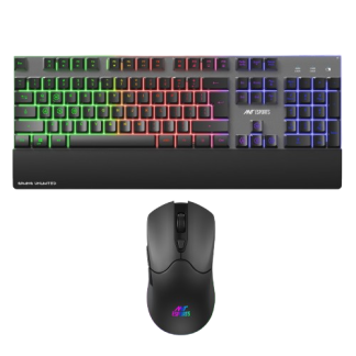 Ant Esports KM550PRO Wireless Keyboard & Mouse Combo - Black