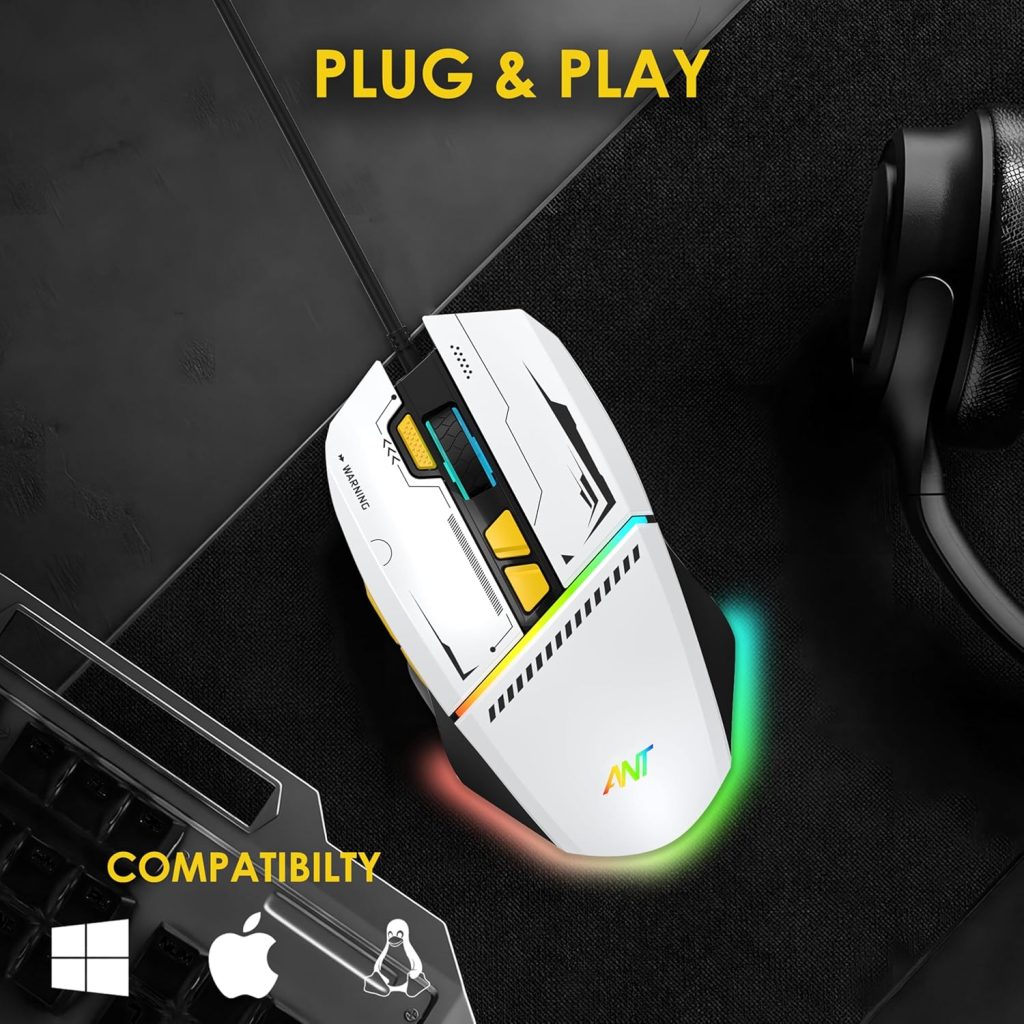 Ant Ghost 50 Plug and Play RGB 8 Programable Buttons High End 12800 ...