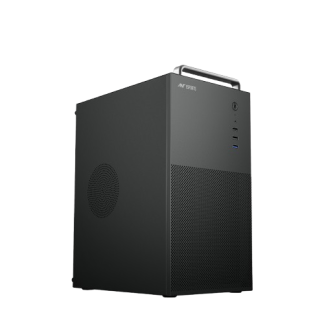 Ant Esports SI12 Mid Tower (M-ATX/M-ITX) Black Cabinet 120mm Fan