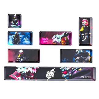 Ant Esports PBT Keycaps Switches for Mechanical Keyboard| Battle Race Anime_Mutlicolor