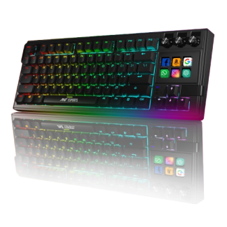 Ant Esports Apex 400 Wired AI Hybrid RGB Stream Deck Mechanical Keyboard