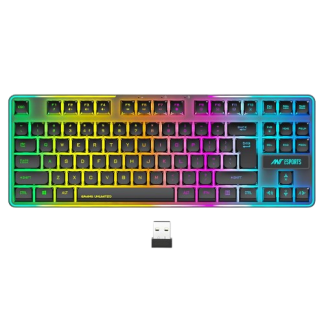 Ant Esports MK720 Pro V2 Wireless TKL RGB Gaming Membrane Keyboard