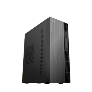 Ant Value VM7P Mid Tower (M-ATX/M-ITX) Black Cabinet with SFX Power Supply