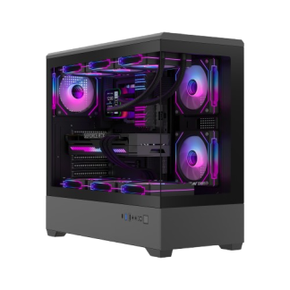 Ant Esports Crystal X6 Lite (E-ATX, ATX, Micro-ATX, Mini-ITX) with 6x120mm Fans