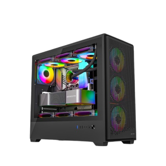 Ant Esports EVO 360 Lite (E-ATX, ATX, Micro-ATX, Mini-ITX) With 4x120mm ARGB Fans