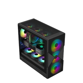 Ant Esports Titan FE ARGB (ATX, Micro-ATX, Mini-ITX) with 4×120mm ARGB Fans