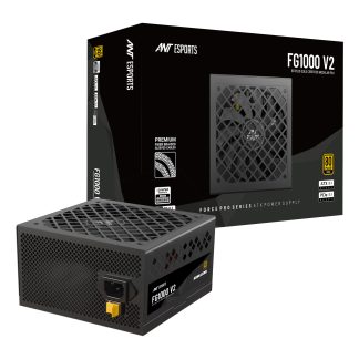 Ant Esports FG1000 V2 80 Plus Gold certified Fully Modular Black Power Supply